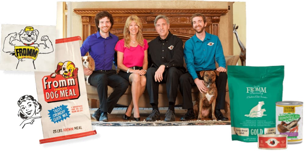 Fromm trusted quality pet food with fromm family image