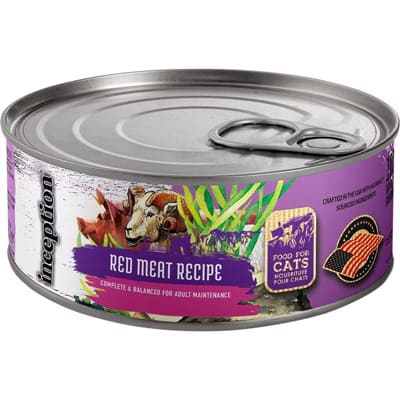 Inception red meat can cat food recipe