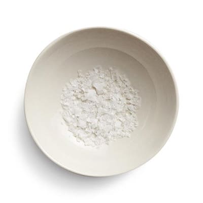 Sea salt in a plate