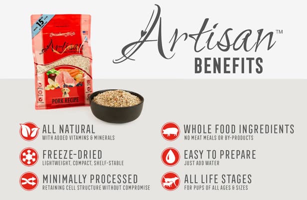 Artisan benefits of pork infographic