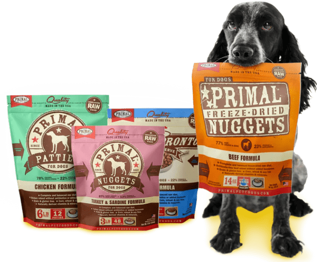 Primal balanced bases pet food dog image