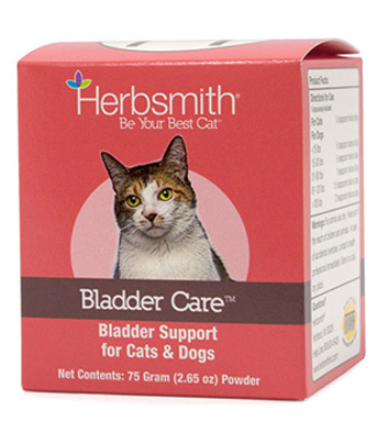 Herbsmith bladder care supplement for cats image