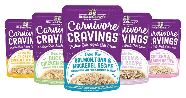 Stella and chewys carnivore cravings food for cats