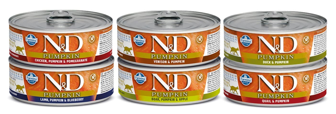 N&D pumpkin nutrition for cats image