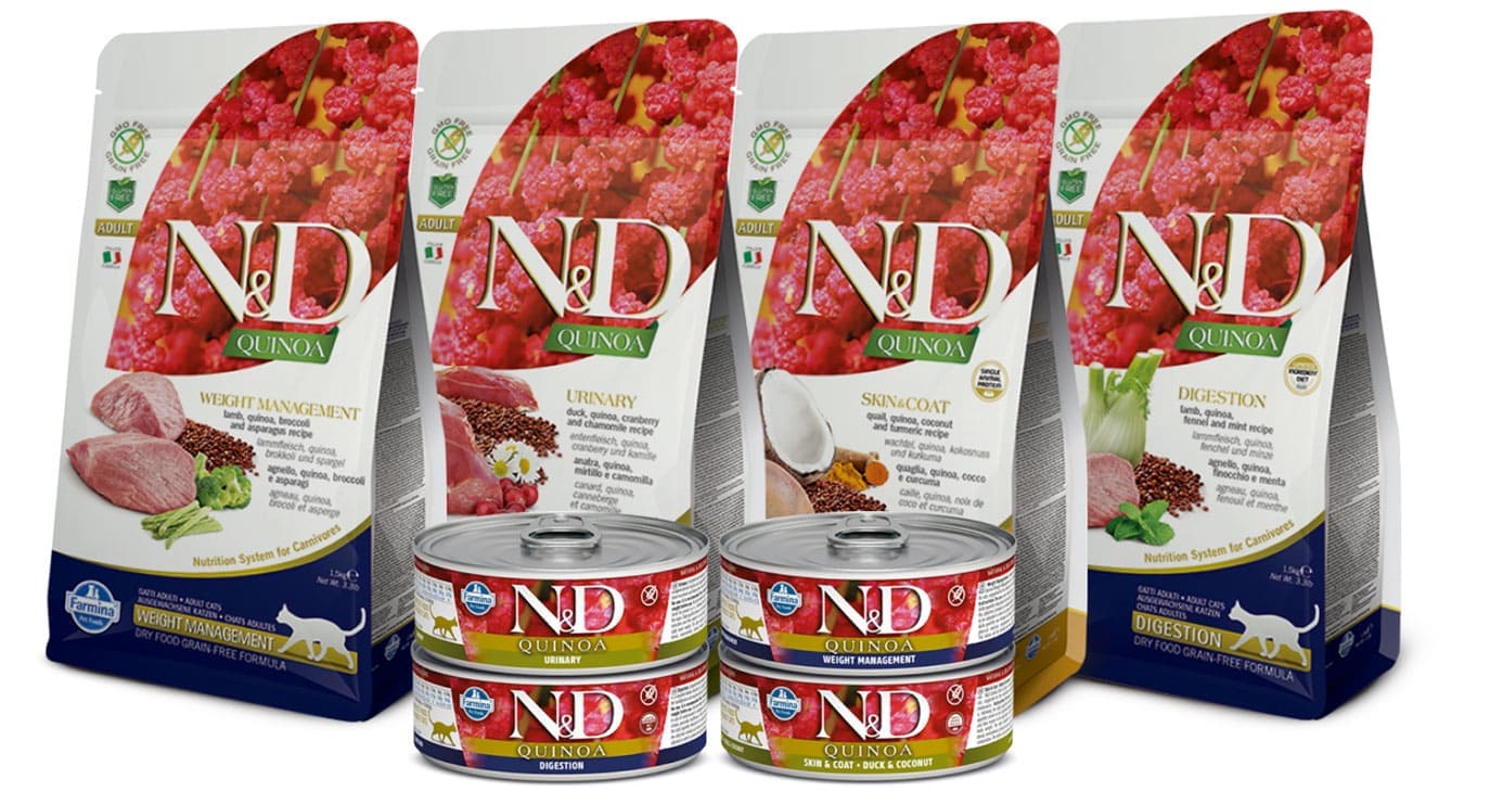 N&D quinoa nutrition for cats image