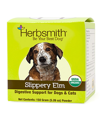 Herbsmith slippery elm supplement for dogs image