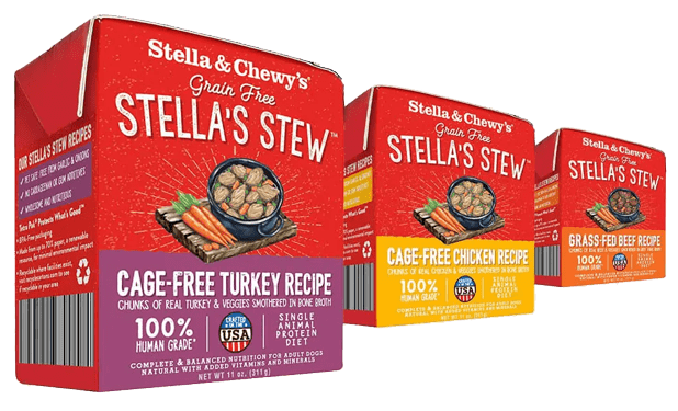 Stella and chewys wet food packages