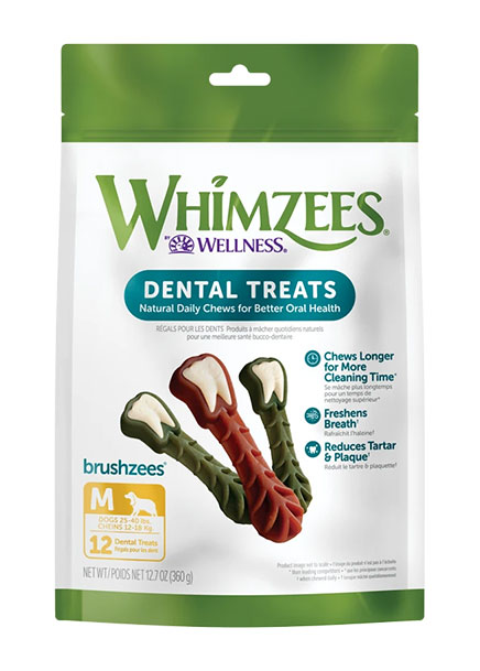 Brushzees dental treats package