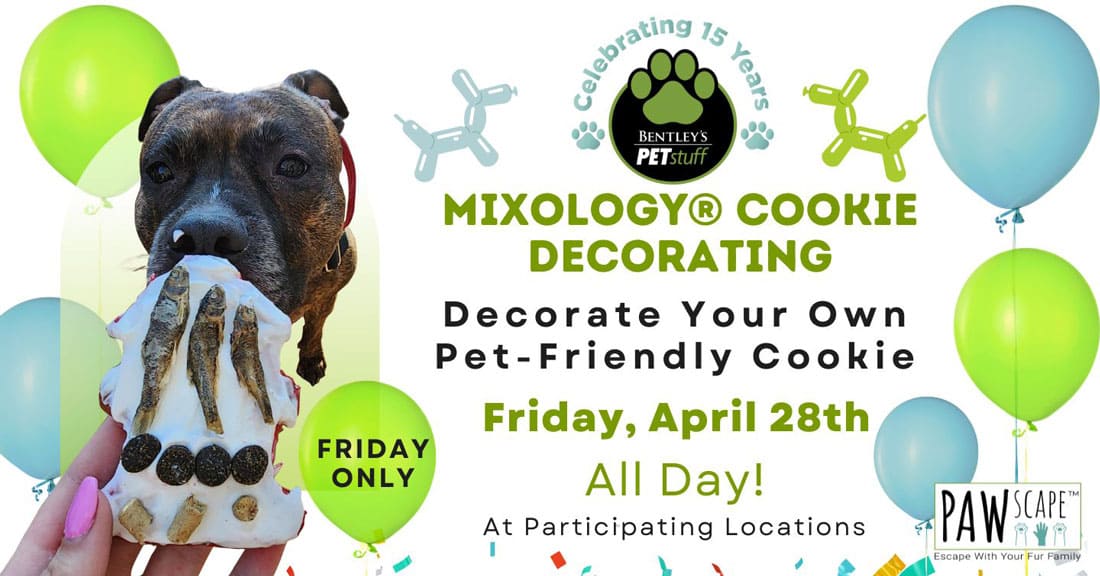 Mixology® Cookie Decorating PAWscape™ Event