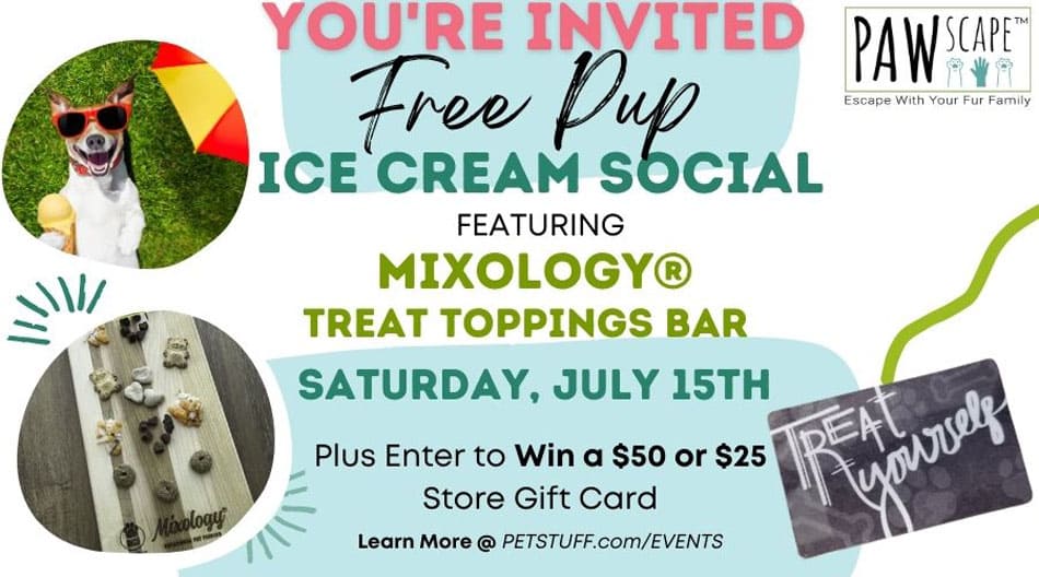 FREE Pup Ice Cream PAWscape™ Event | July 15th