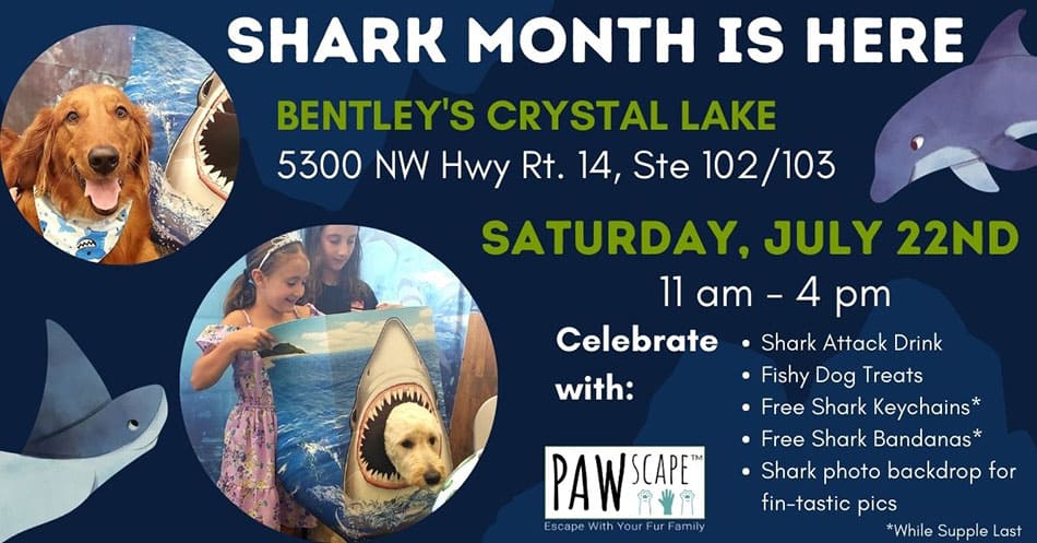 Shark Attack PAWscape™ Event | July 22nd, Crystal Lake, IL.