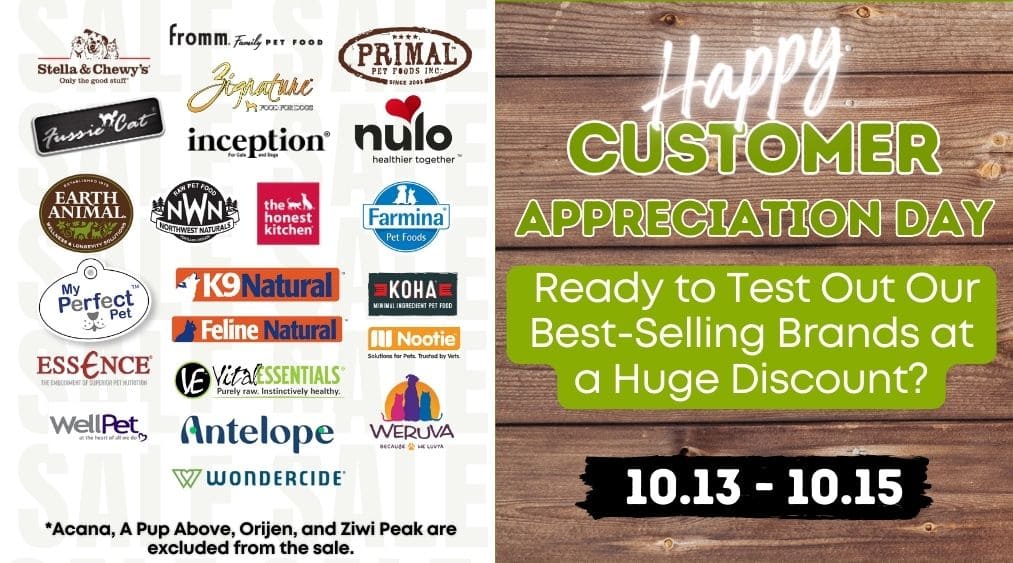 Customer Appreciation is Coming | October 13th - 15th